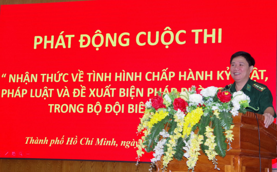 Bộ đội Biên phòng TP HCM phát động cuộc thi nhận thức về pháp luật năm 2023
