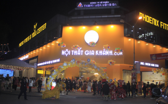 Khai trương Showroom nội thất lớn nhất Thanh Hóa