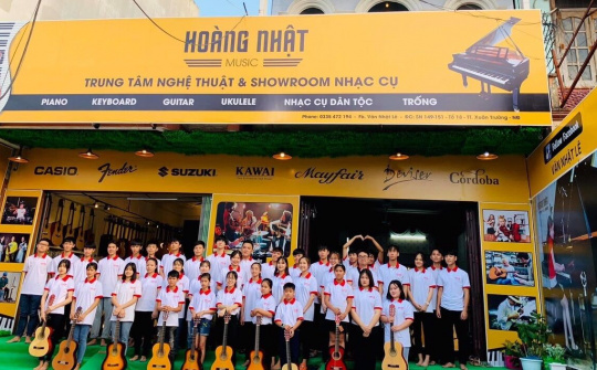 Trung tâm ngoại ngữ và nghệ thuật Hoàng Nhật: Nơi thắp sáng tiềm năng con trẻ