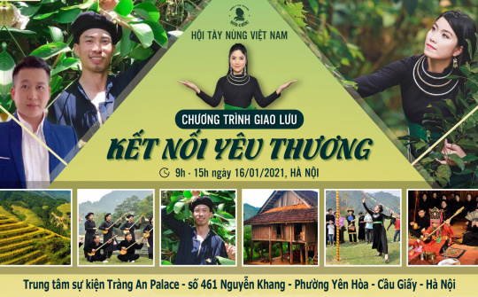 Hội Tày - Nùng Việt Nam chính thức khởi động Chương trình giao lưu “Kết nối yêu thương”