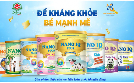 Dược phẩm Nano Pharma: Thương hiệu tin cậy - Sản phẩm chất lượng 2020