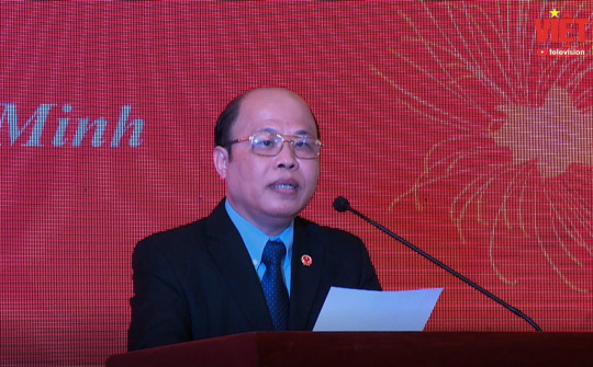 TBT Đoàn Mạnh Phương phát biểu khai mạc Gala Chào Xuân 2021