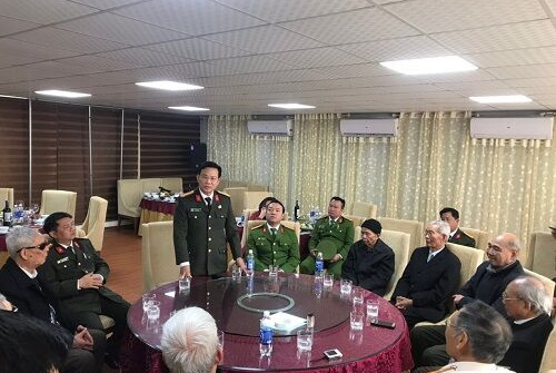 Công an Đắk Nông gặp mặt chúc Tết Ban An ninh Quảng Đức