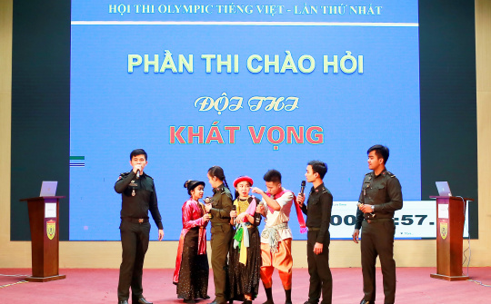 Học viện Quân Y tổ chức hội thi Olympic tiếng Việt dành cho học viên quốc tế