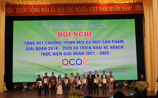 Thanh Hoá tổng kết Chương trình “Mỗi xã một sản phẩm” giai đoạn 2018 - 2020