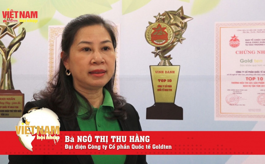 Chăm sóc sức khỏe toàn diện với thương hiệu Goldten