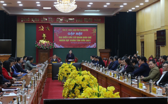 Thái Nguyên: Lãnh đạo tỉnh luôn sẵn sàng tạo điều kiện tốt nhất cho hoạt động báo chí