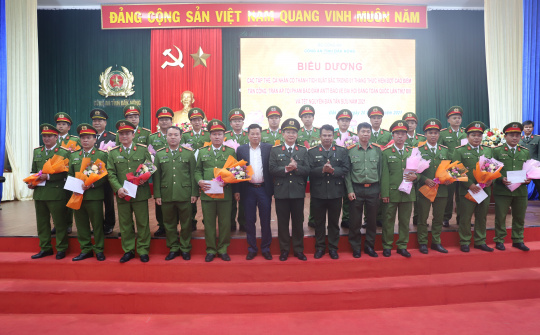 Công an Đắk Nông đạt được nhiều thành tích sau 1 tháng thực hiện đợt cao điểm