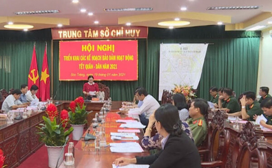 Sóc Trăng: Giảm hoạt động “Tết Quân-Dân” để phòng, chống Covid-19