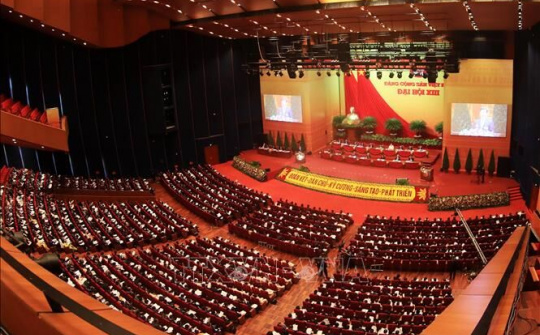 Thông cáo báo chí ngày làm việc thứ hai Đại hội XIII của Đảng