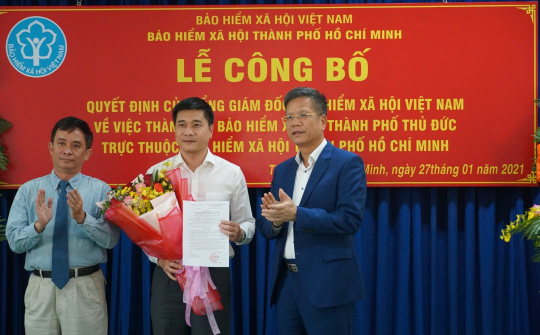 Thành lập Bảo hiểm xã hội thành phố Thủ Đức