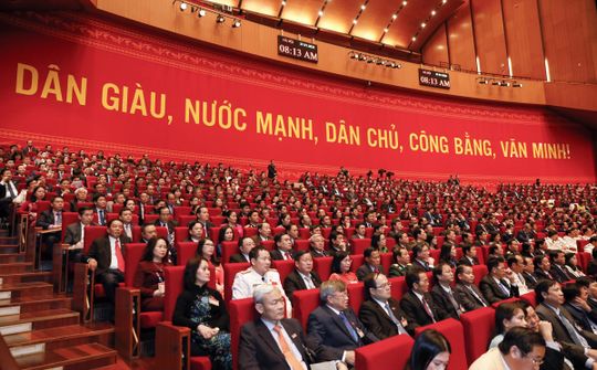 Thông cáo báo chí ngày làm việc thứ ba Đại hội XIII của Đảng