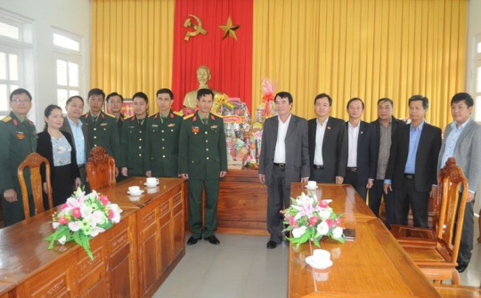Phó Chủ tịch UBND tỉnh Lâm Đồng thăm, chúc Tết địa phương