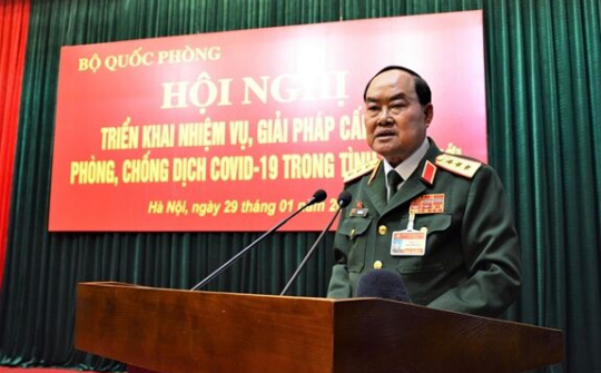 Đưa các đơn vị quân đội vào trạng thái như thời chiến, dốc sức phòng chống đại dịch