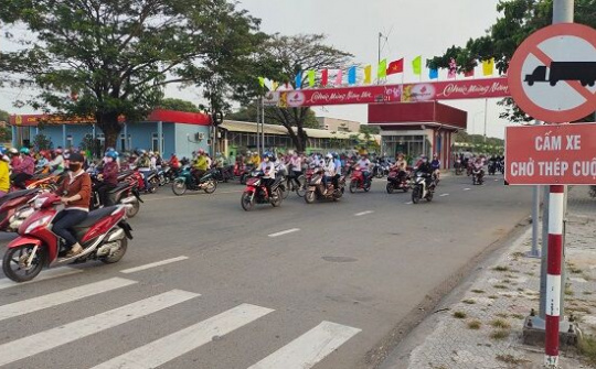 Long An: Bảo đảm an ninh trật tự trên địa bàn khu, cụm công nghiệp dịp Tết