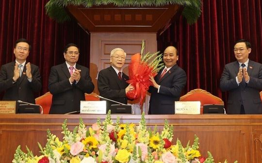 Tổng Bí thư Nguyễn Phú Trọng tái đắc cử khóa mới