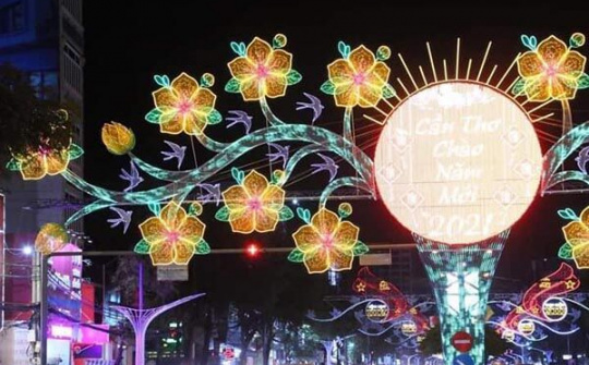 Xuân dịu dàng gõ cửa Cần Thơ