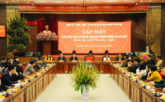 Thành phố luôn lắng nghe các cơ quan báo chí, tiếp thu thông tin từ dòng chảy cuộc sống