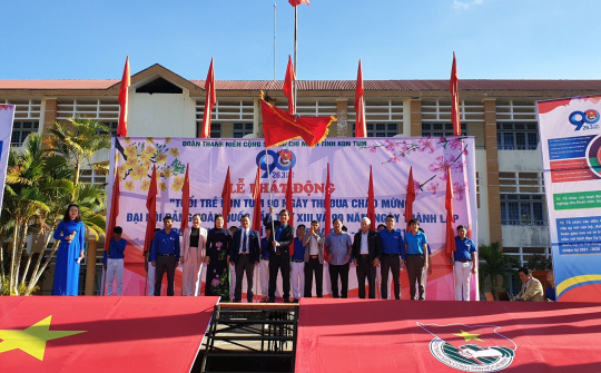 Tuổi trẻ Kon Tum thi đua chào mừng các sự kiện lớn của đất nước
