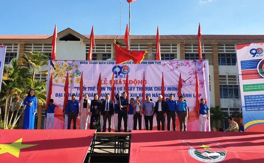 Tuổi trẻ Kon Tum thi đua chào mừng các sự kiện lớn của đất nước