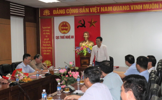 Cục Thuế Nghệ An: Vượt khó thành công giữa đại dịch và thiên tai