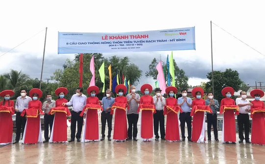 Long An khánh thành 15 công trình giao thông nông thôn tại vùng biên giới