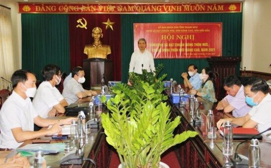 Thanh Hóa công nhận xã đạt chuẩn nông thôn mới, nông thôn mới nâng cao năm 2021