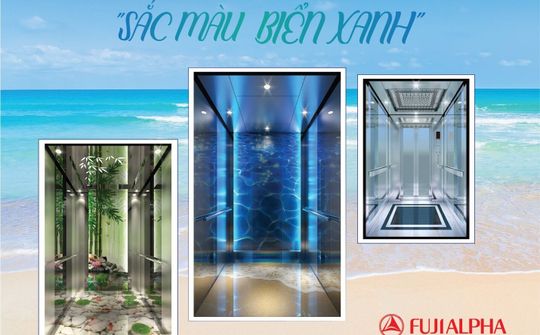 FUJIALPHA ra mắt bộ sưu tập thang máy dành cho thành phố biển