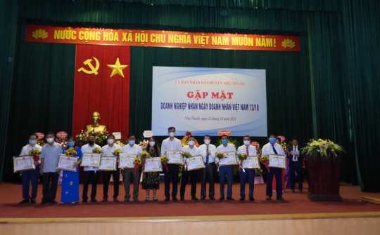 Như Thanh tổ chức “Gặp Mặt” kỉ niệm ngày Doanh nhân Việt Nam