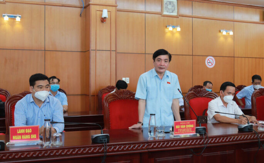 Tổng Thư ký Quốc hội Bùi Văn Cường vận động hỗ trợ công cuộc phòng, chống dịch của tỉnh Đắk Lắk
