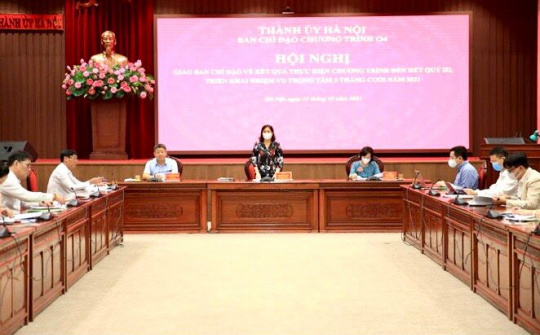 Hà Nội: Tập trung hoàn thành 4 huyện về đích nông thôn mới