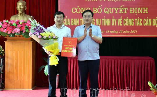 Điện Biên: Điều động đồng chí Phạm Thanh Tùng giữ chức Phó Chủ tịch Liên đoàn Lao động tỉnh