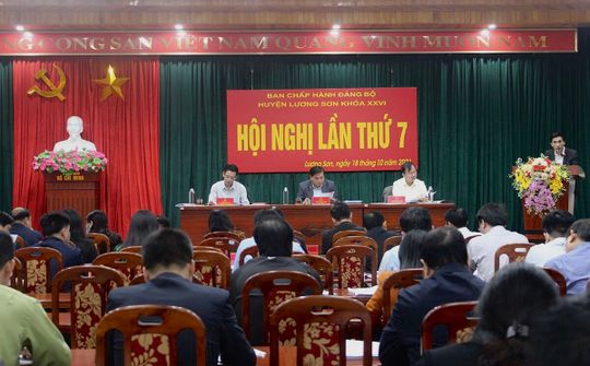 Huyện Lương Sơn(Hòa Bình): Hội nghị kiểm điểm công tác lãnh đạo thực hiện nhiệm vụ năm 2021
