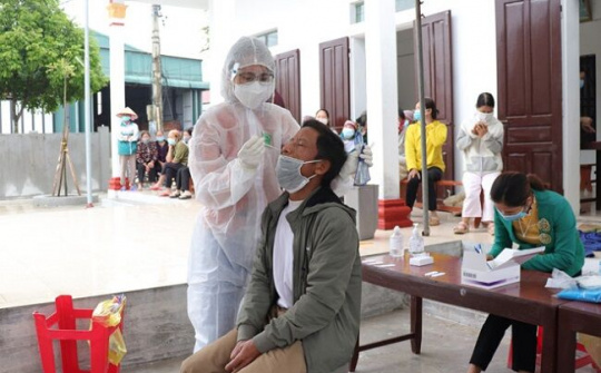 Nam Định tiếp tục ghi nhận 3 ca dương tính SARS-CoV-2