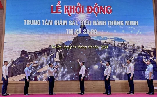Thị xã Sapa khởi động hệ thống giám sát, điều hành thông minh