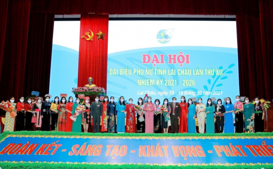 Lai Châu: Đại hội Đại biểu Phụ nữ lần thứ XII, nhiệm kỳ 2021-2026