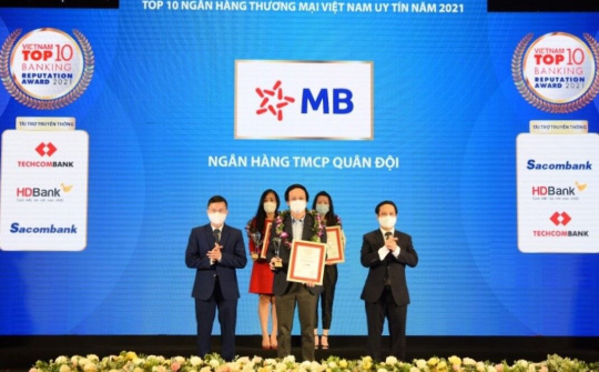 MB khẳng định uy tín, vị thế thương hiệu hàng đầu năm 2021