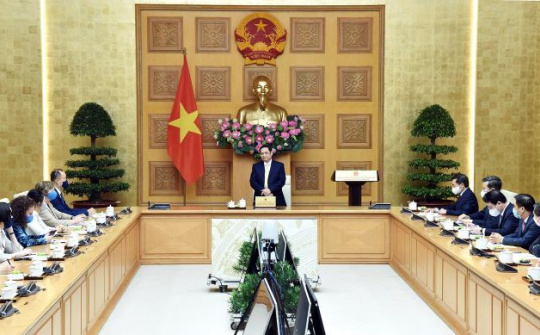 Thủ tướng Phạm Minh Chính tiếp Đại diện các tổ chức của LHQ tại Việt Nam