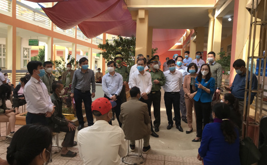Yên Bái: Kiểm tra công tác phòng, chống dịch Covid-19 tại huyện Yên Bình