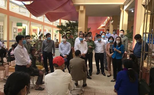 Yên Bái: Kiểm tra công tác phòng, chống dịch Covid-19 tại huyện Yên Bình