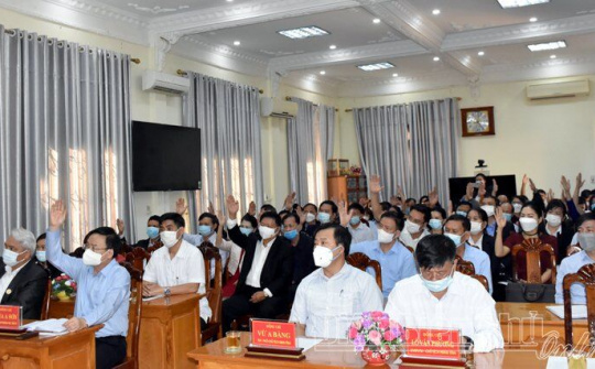 Điện Biên: Hiệp thương bầu Phó Chủ tịch Ủy ban MTTQ tỉnh khóa XII