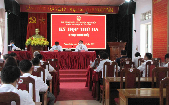 Nậm Nhùn - Lai Châu: Tổ chức Kỳ họp thứ 3 (Kỳ họp chuyên đề)