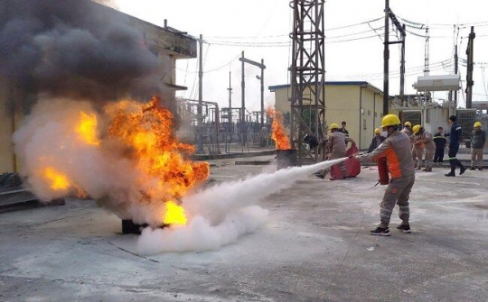 Công ty Điện lực Nam Định trong phong trào toàn dân tham gia phòng cháy, chữa cháy