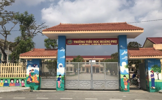 Trường tiểu học Hoằng Phụ: Xứng đáng ngôi trường đạt chuẩn Quốc gia mức độ 2