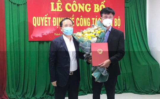 Ông Đinh Công Minh được bổ nhiệm giữ chức Giám đốc Ban Quản lý dự án 7