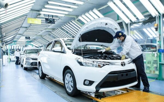 Bộ Tài chính đề xuất tiếp tục giảm 50% LPTB đối với ô tô sản xuất, lắp ráp trong nước