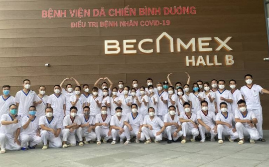 Lào Cai: 50 cán bộ y tế tăng cường chống dịch tại Bình Dương kết thúc thời gian cách ly tập trung