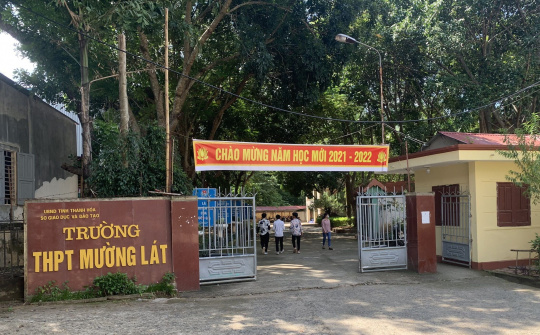 Trường THPT Mường Lát: Nỗ lực “trồng người” trên vùng cao biên giới