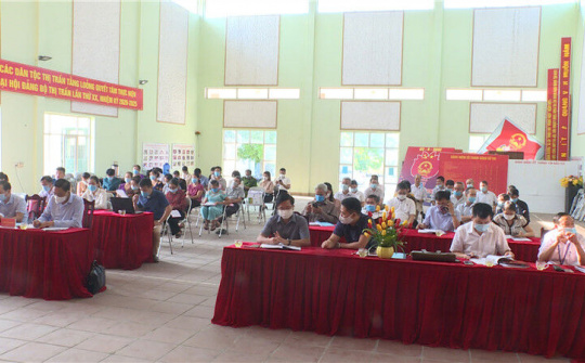Thị trấn Tằng Loỏng (Bảo Thắng) tổ chức Hội nghị Tuyên vận tháng 10/2021