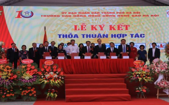 Trường Cao đẳng nghề Công nghệ cao Hà Nội: Hướng đến đảm bảo việc làm cho 100% Sinh viên